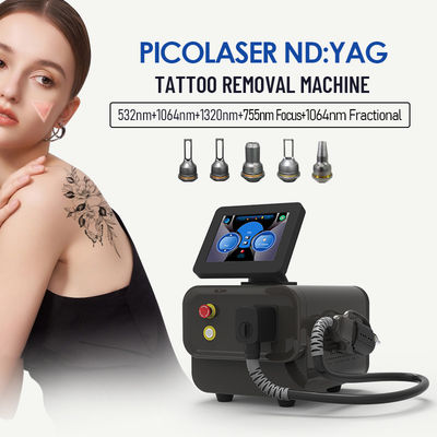 Q-смененная Nd Yag лазерная машина для удаления татуировок Pico Laser для салона