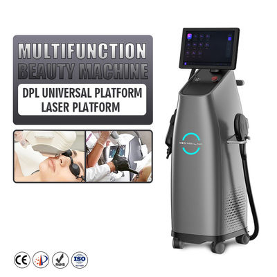 DPL IPL Nd Yag Лазерная машина 2 В 1 Система Удаление волос Уход за кожей