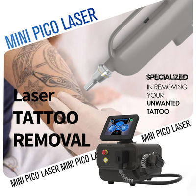 Переносная машина для удаления татуировок Q Switch ND YAG Laser Mini Pico