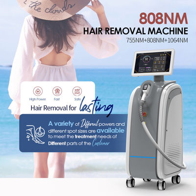 OEM диодная лазерная машина для удаления волос 1200W 2400W лазерная машина