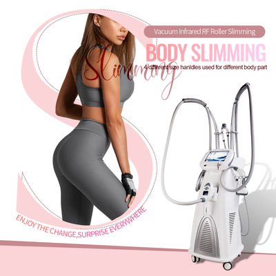 Vela Slimming Rf Вакуумная роликовая всасывающая машина Омолаживание кожи