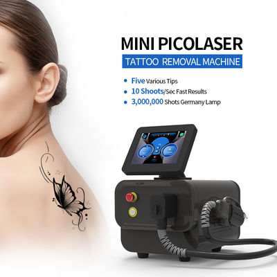 Double Rods φ7 φ8 Laser Tattoo Removal Equipment with Air Water Cooling and Twin Radiator Cooling System (Лазерное устройство для удаления татуировок с охлаждением воздухом и водой)